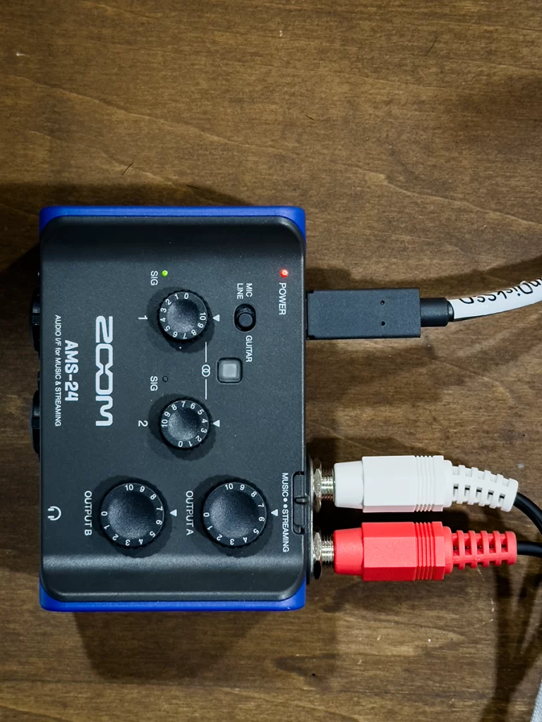 オーディオインターフェース