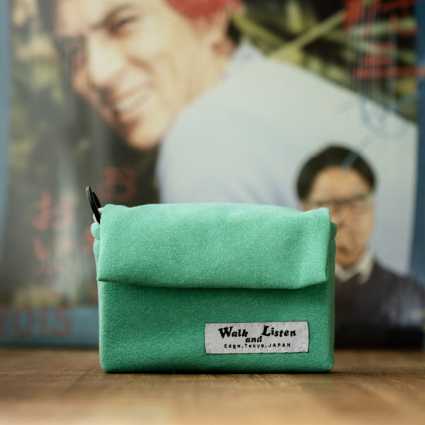 Cassette Tape Pouch(Emerald green)