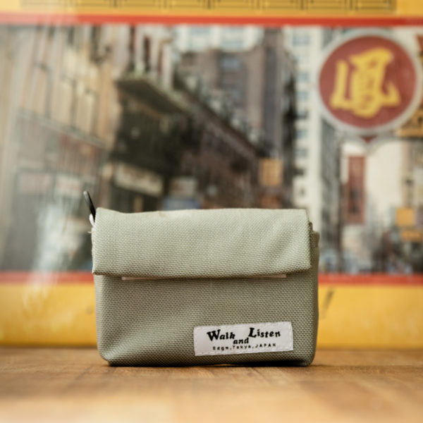 Cassette Tape Pouch(Light gray)