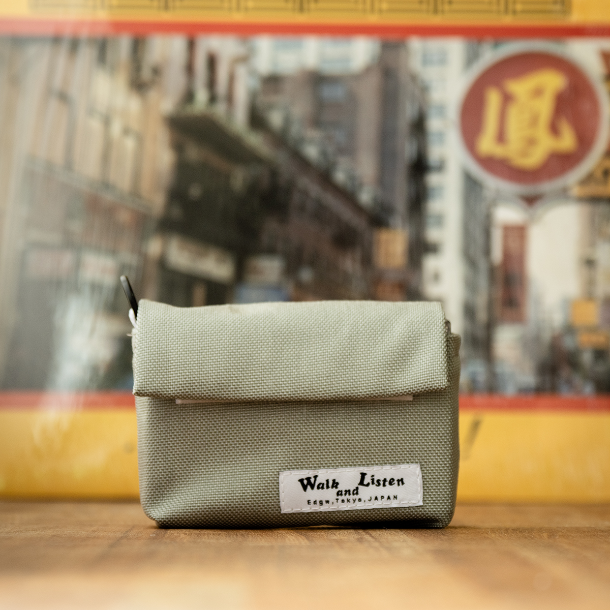 Cassette Tape Pouch(Light gray)