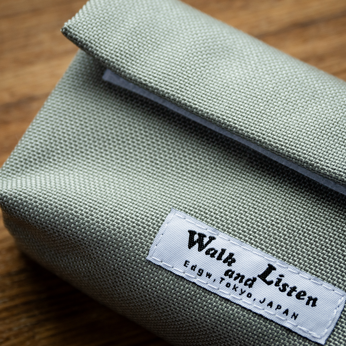 Cassette Tape Pouch(Light gray) - 画像 (4)