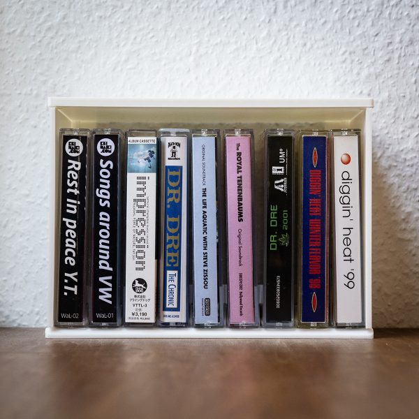 Cassette Tape Shelf Kit [White]