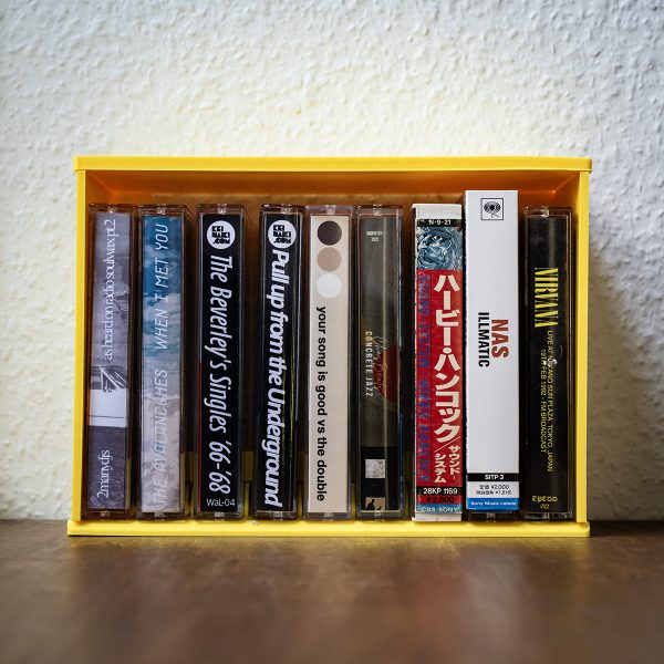Cassette Tape Shelf Kit [Yellow]