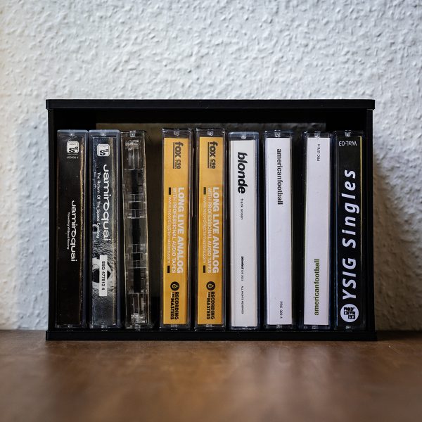 Cassette Tape Shelf Kit [Black]