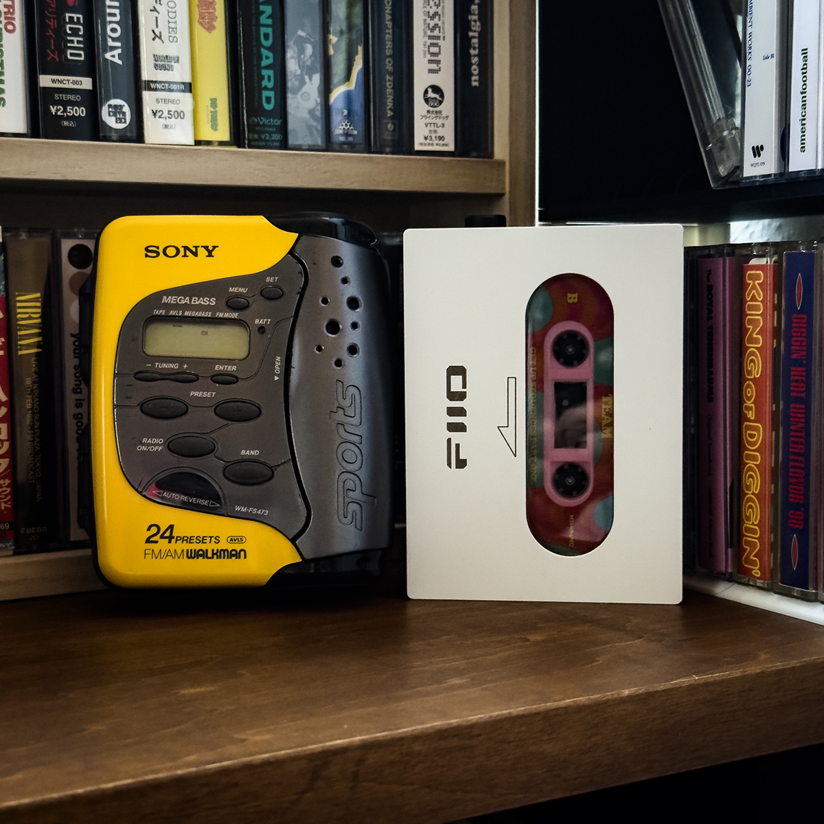 SONY SPORTS WALKMAN WM-FS473 vs. FiiO CP13