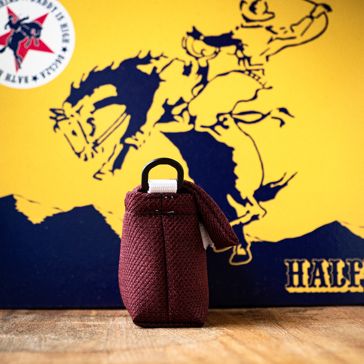 Cassette Tape Pouch(Burgundy) - 画像 (4)